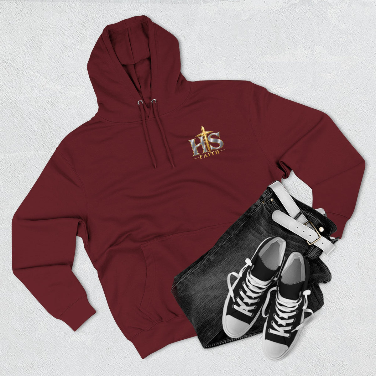 Faith Over Fear Christian Hoodie