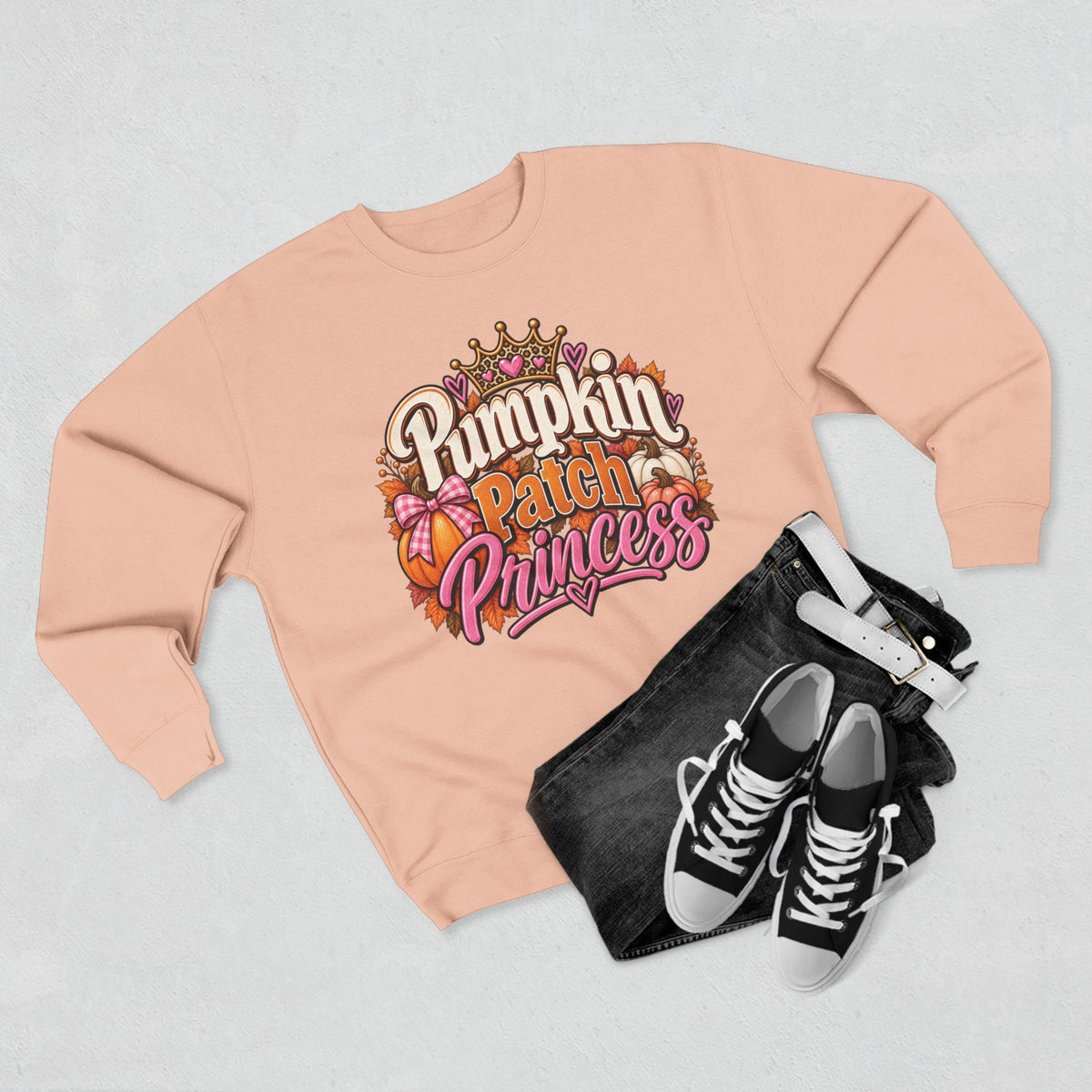 Pumpkin Patch Princess Crewneck Sweatshirt