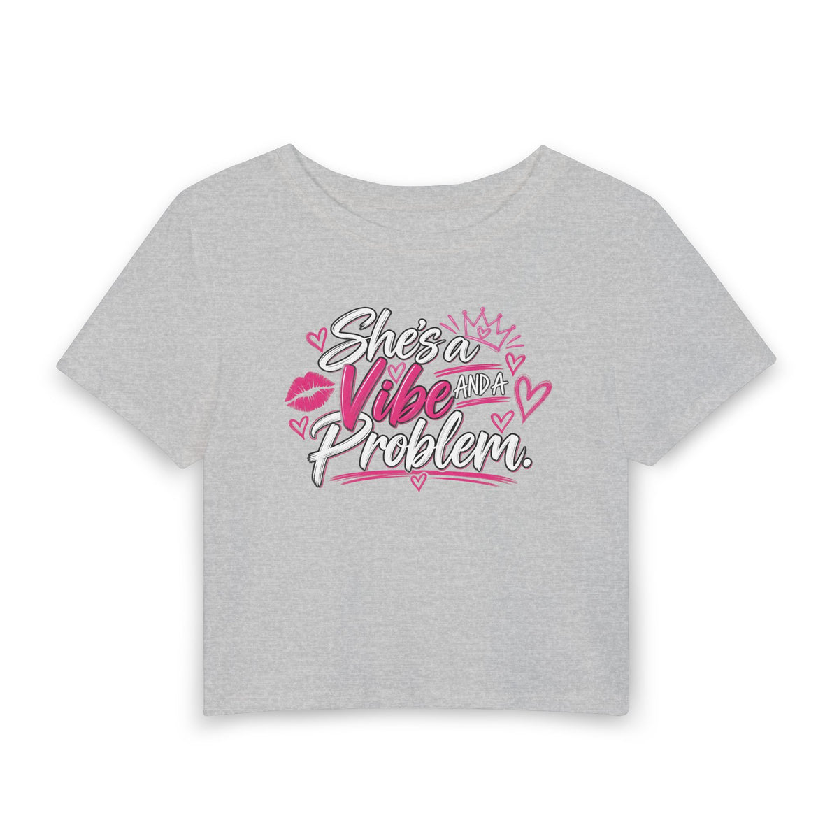 She’s a Vibe and a Problem Baby Tee
