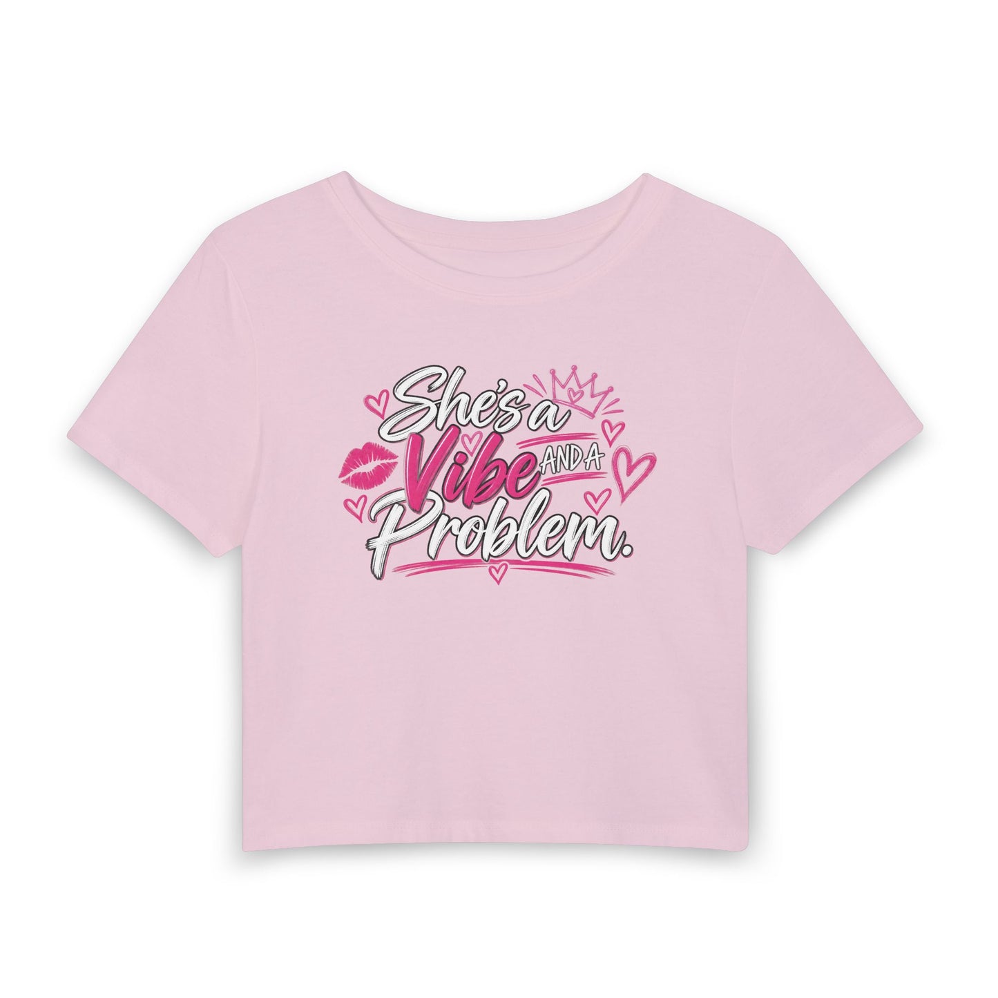 She’s a Vibe and a Problem Baby Tee