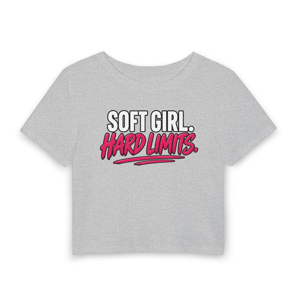 Soft Girl. Hard Limits. Baby Tee