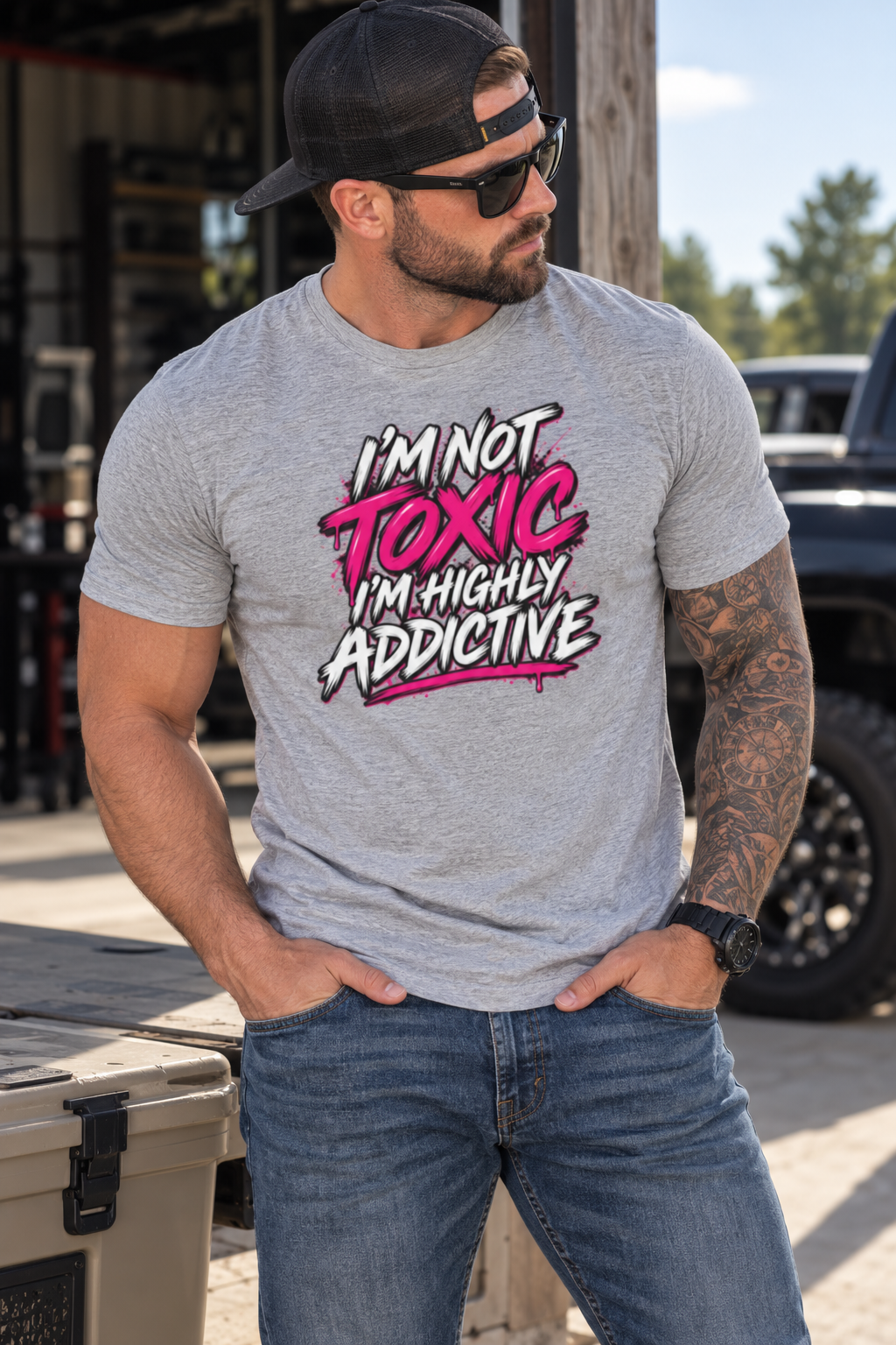 I'm Not Toxic, I'm Highly Addictive Graphic Tee