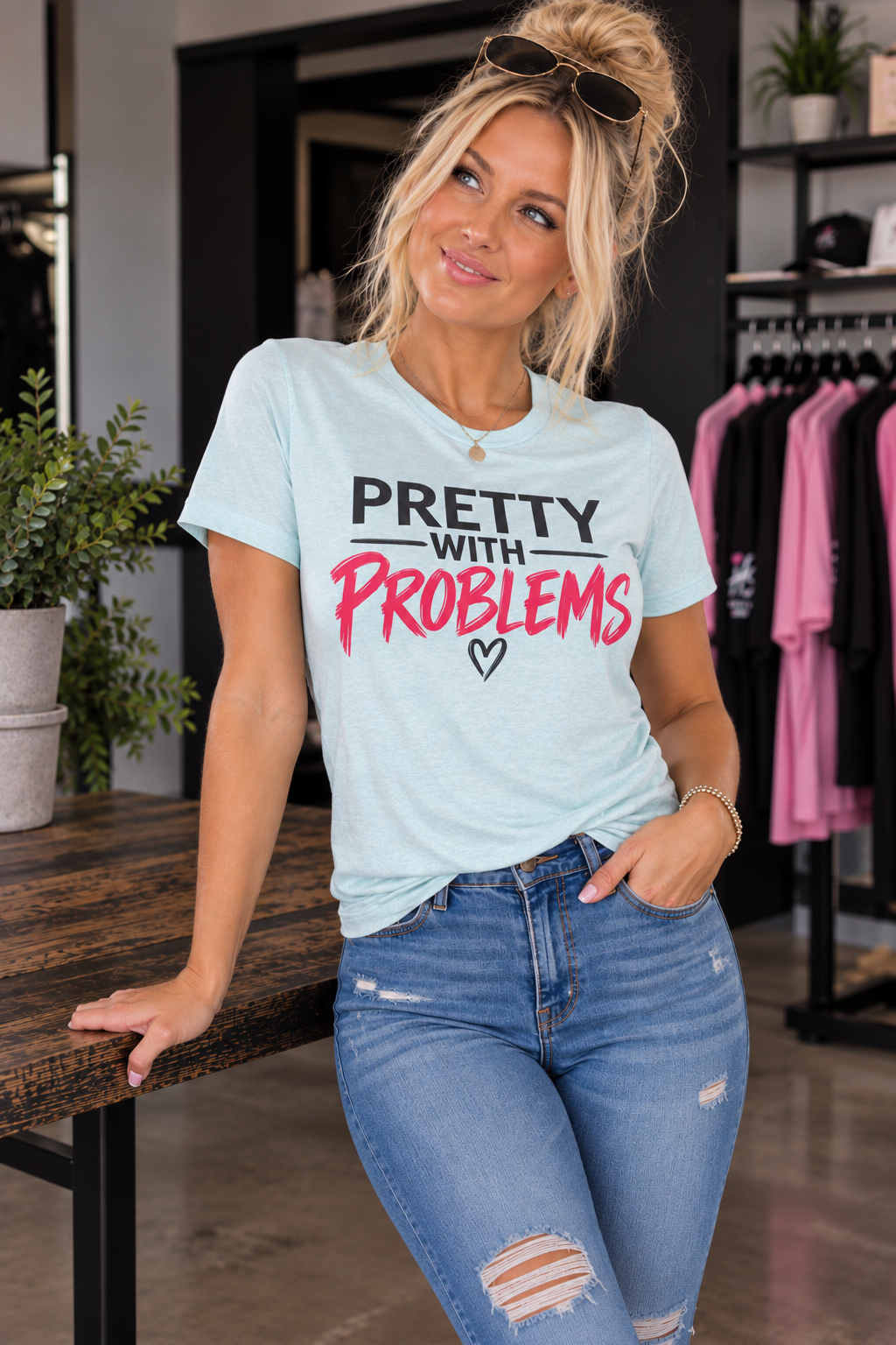 Pretty With Problems Graphic Tee