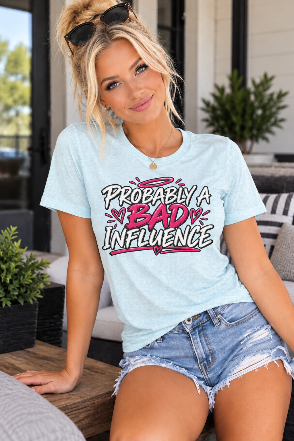 Probably a Bad Influence Graphic Tee