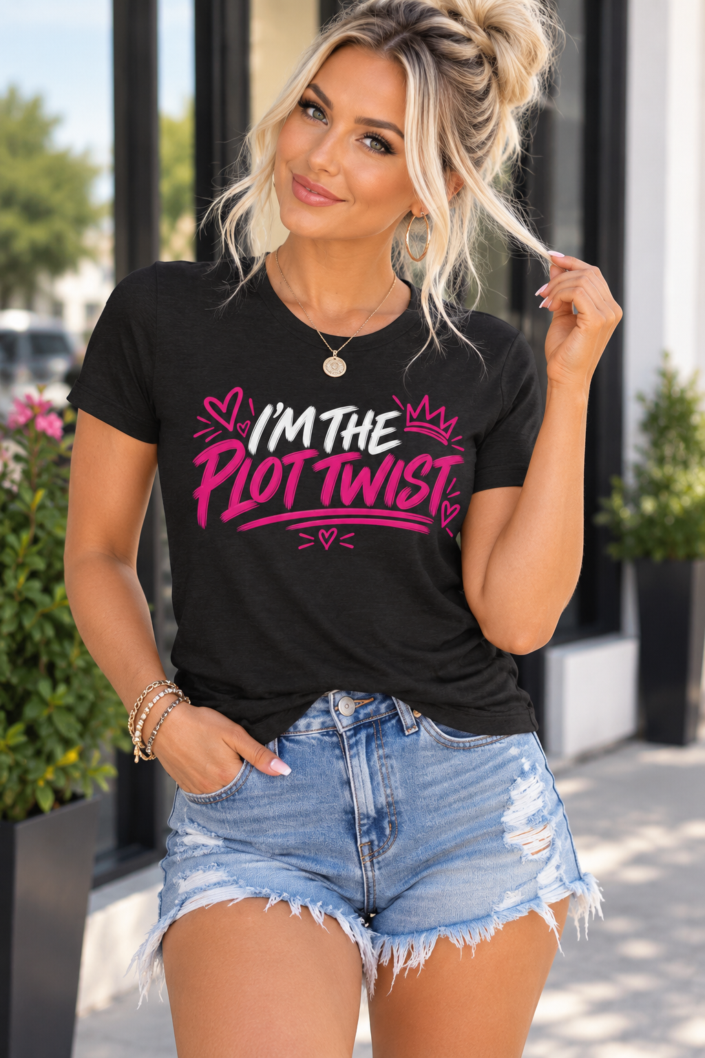 I’m the Plot Twist Graphic Tee