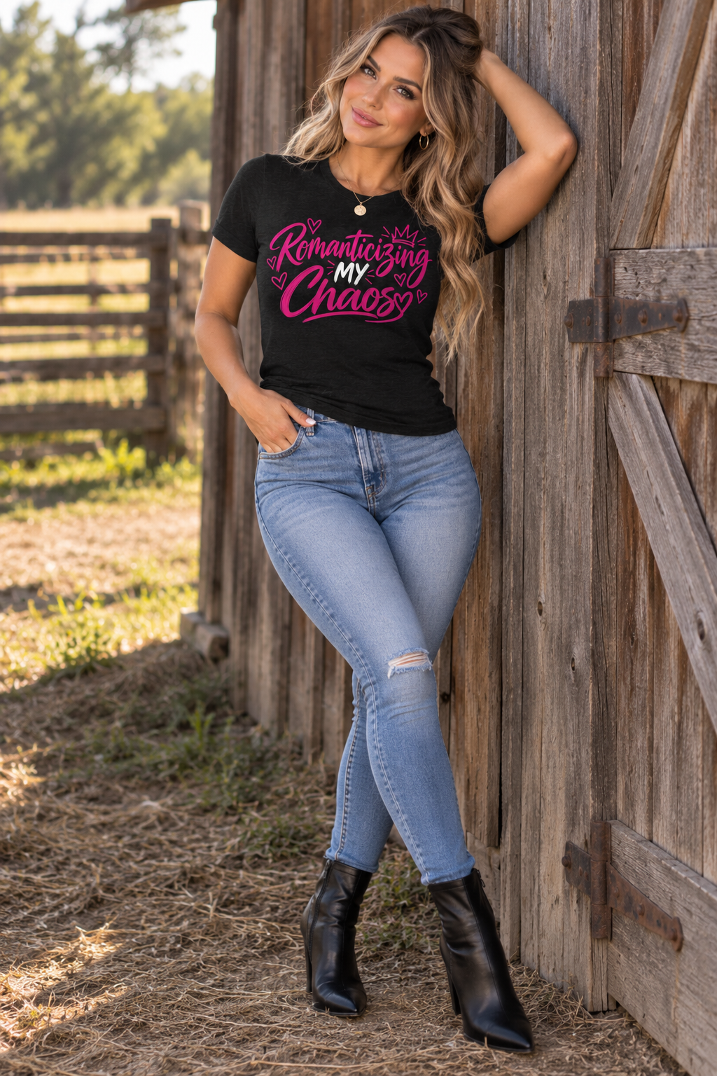 Romanticizing My Chaos Graphic Tee