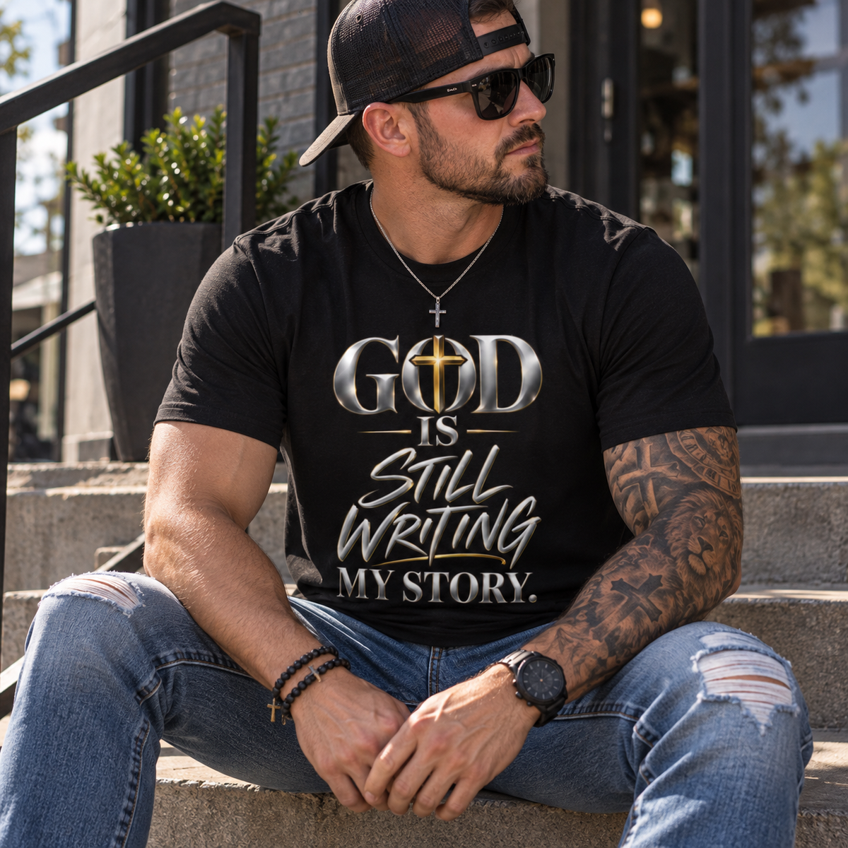 God Is Still Writing My Story Christian T-Shirt