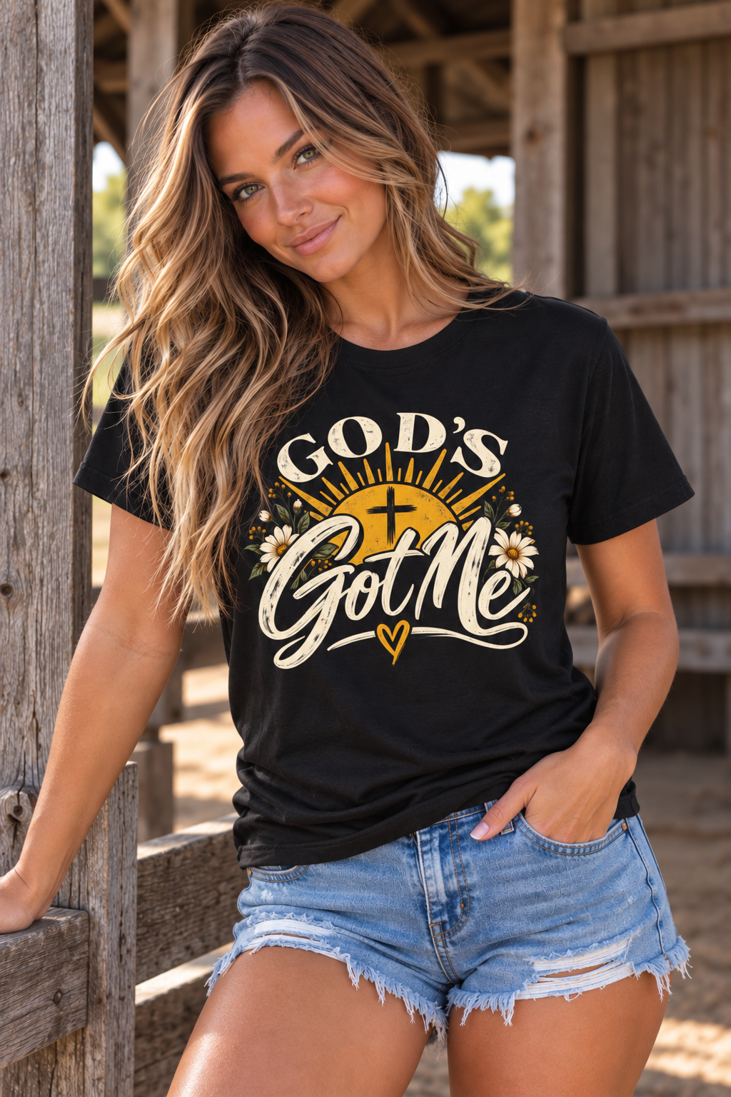 God’s Got Me Christian T-Shirt