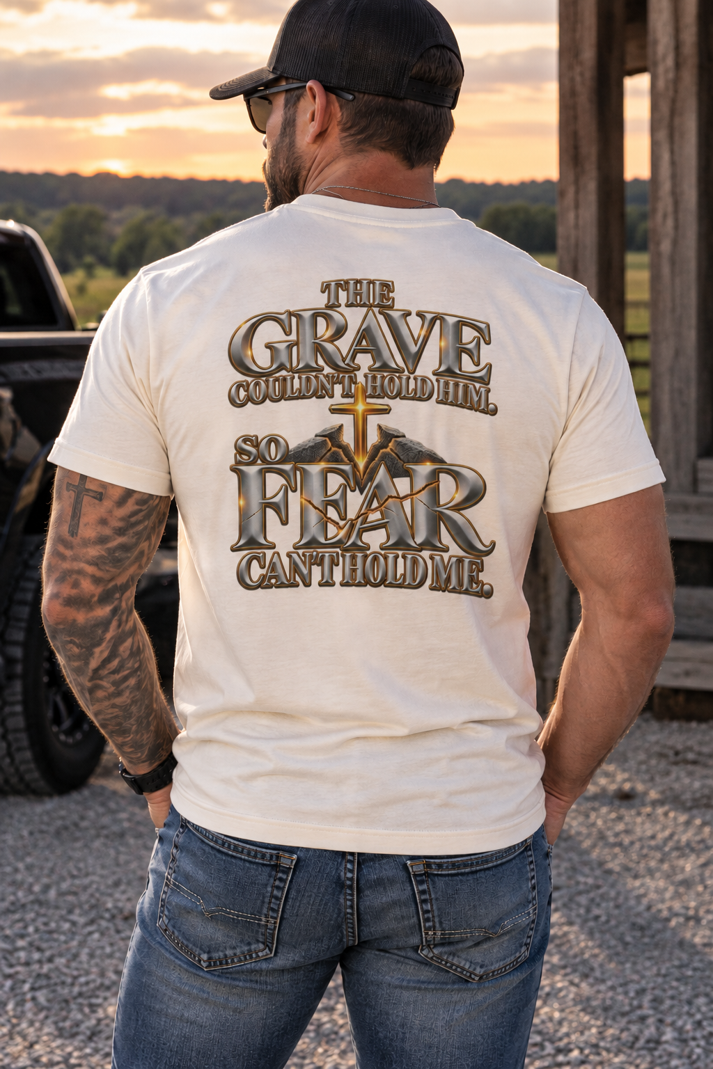 The Grave Couldn't Hold Him Christian T-Shirt