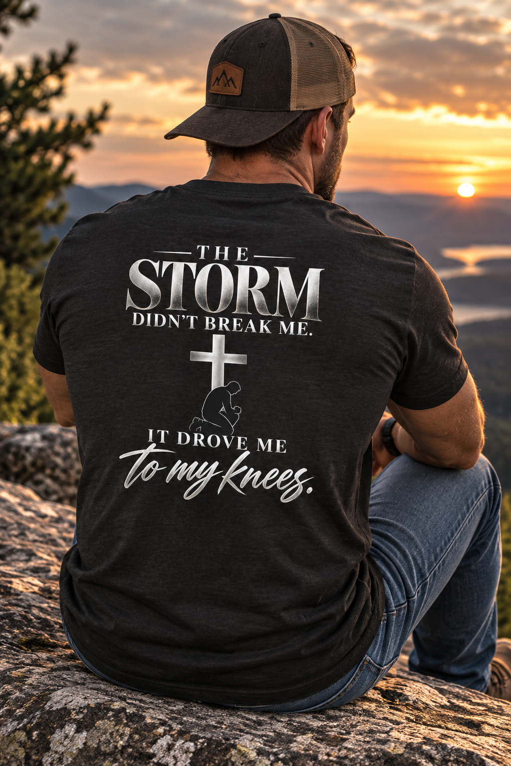 The Storm Didn’t Break Me Christian T-Shirt
