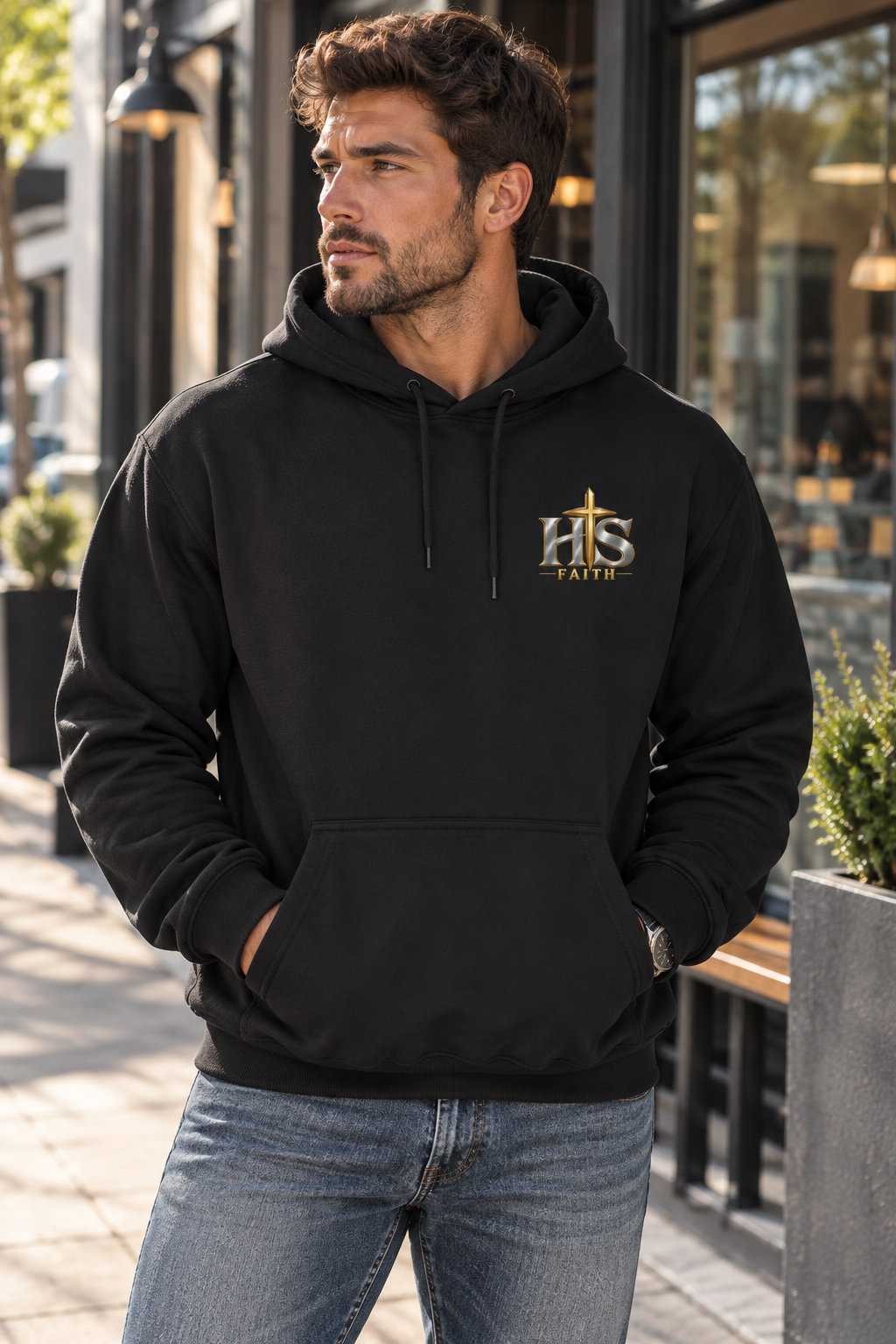 The Grave Couldn’t Hold Him Christian Hoodie