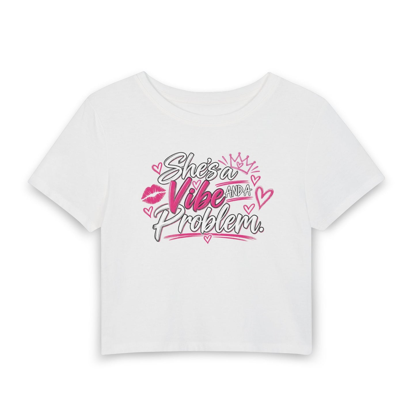 She’s a Vibe and a Problem Baby Tee
