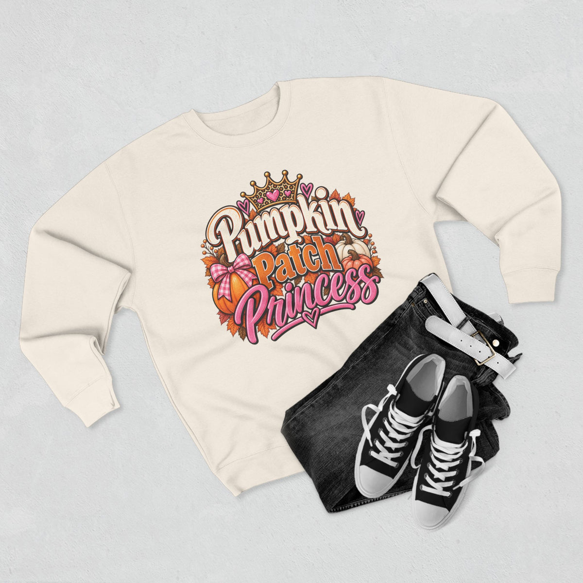 Pumpkin Patch Princess Crewneck Sweatshirt