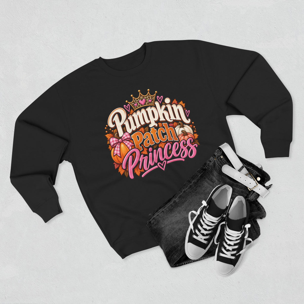 Pumpkin Patch Princess Crewneck Sweatshirt