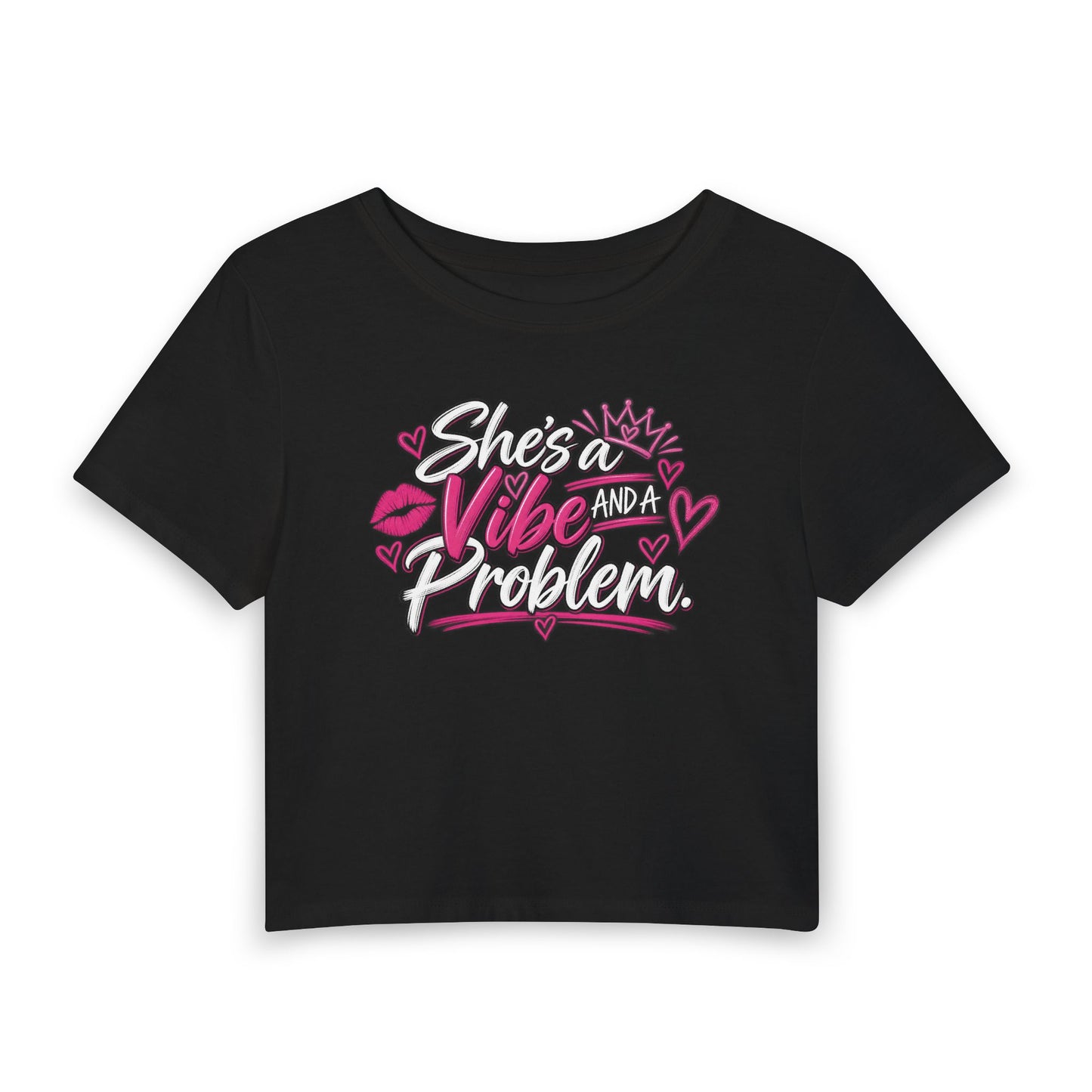 She’s a Vibe and a Problem Baby Tee