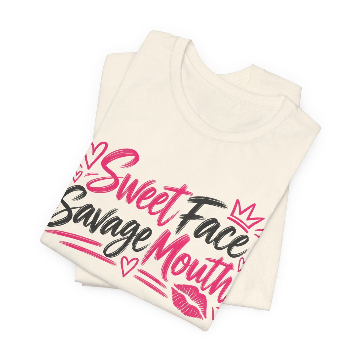 Sweet Face, Savage Mouth Graphic Tee